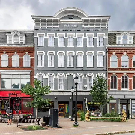The Phenix Historic Dtwn Hotel, King Bed Room #300 Bangor Exterior foto